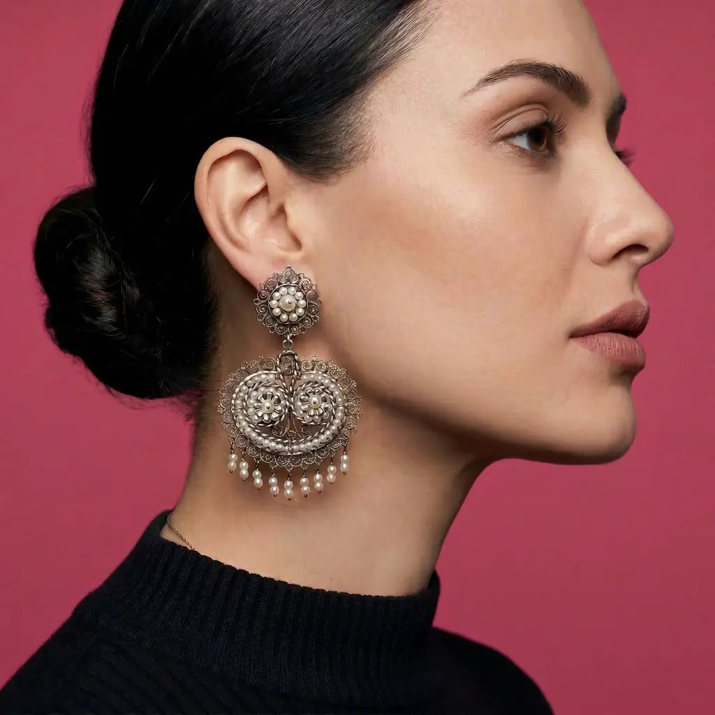 Silver Filigree Mexican Jewelry.