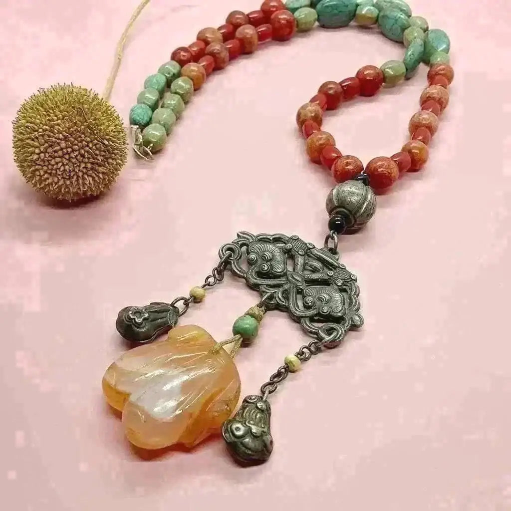 Antique Chinese Silver Export pendant-amulet - pendant