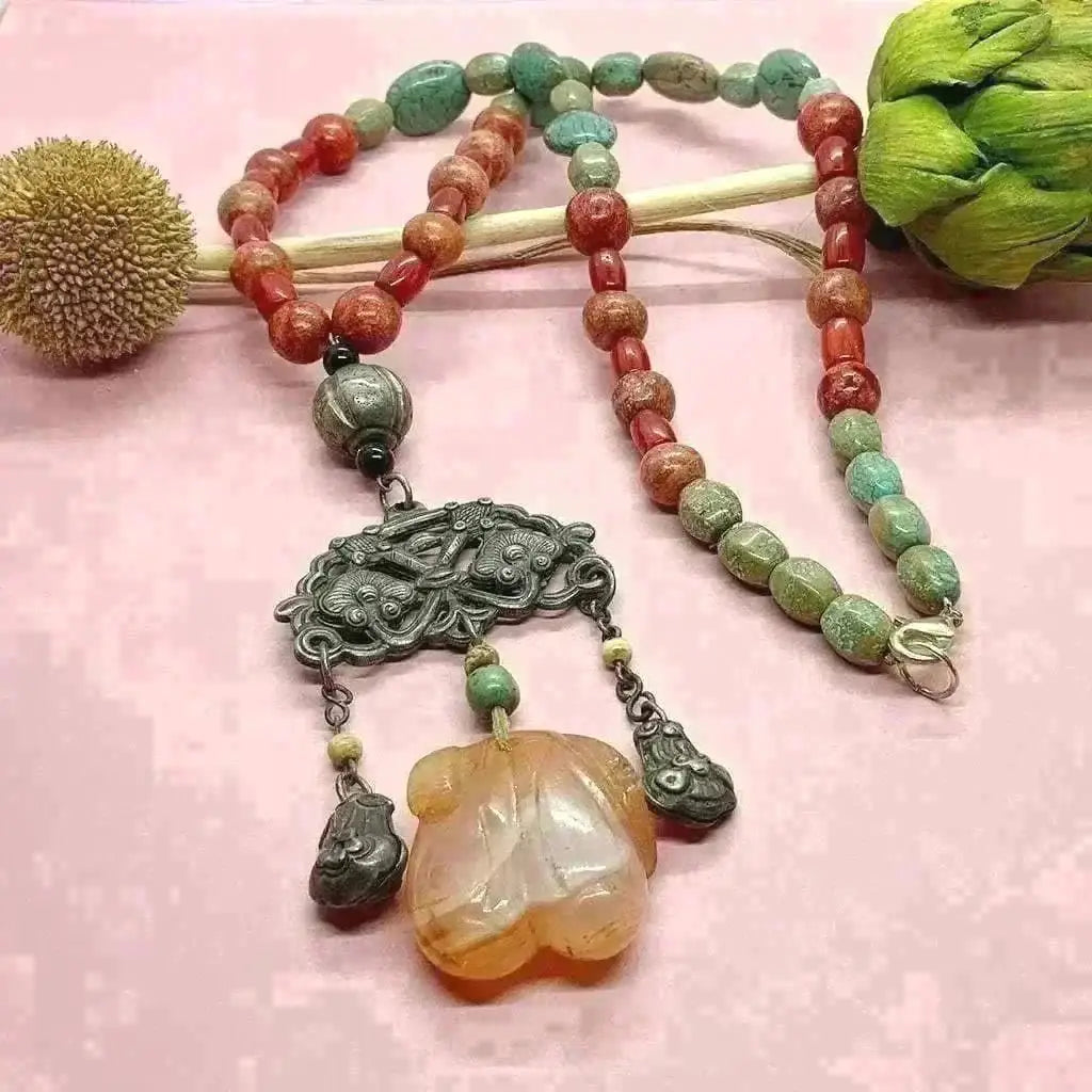 Antique Chinese Silver Export pendant-amulet - pendant