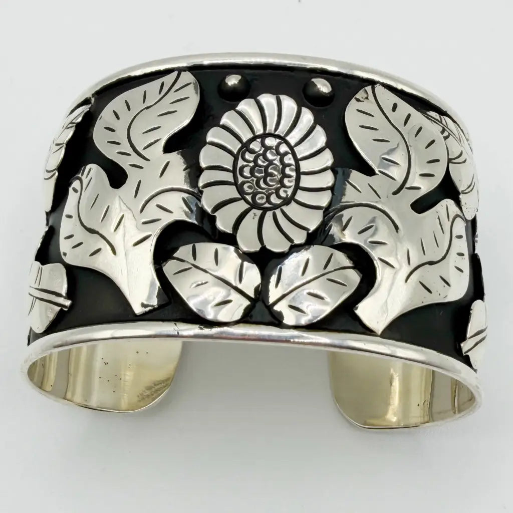 Silver Taxco bracelet modern design and like a vintage