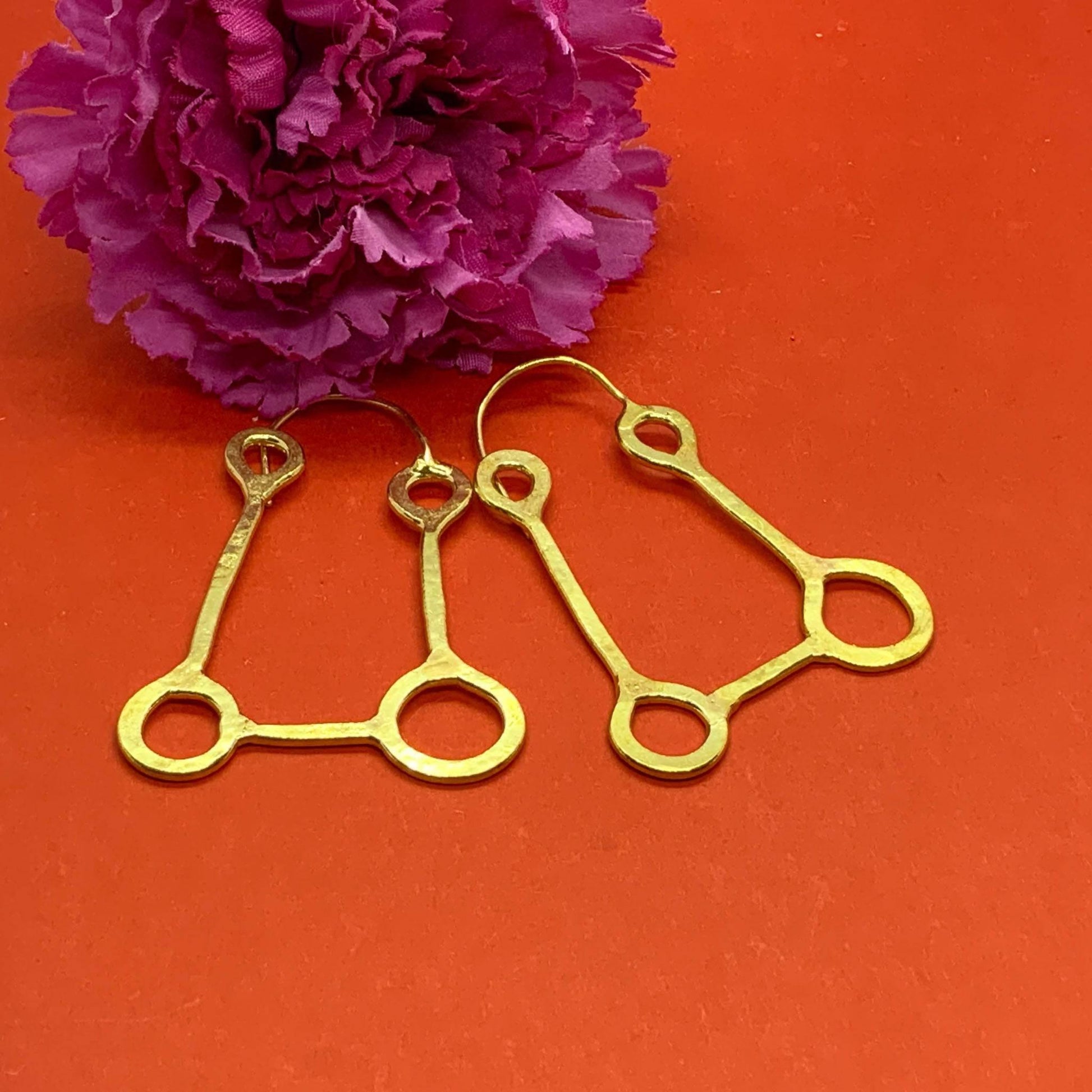 Big, bold statement Mexican earrings.