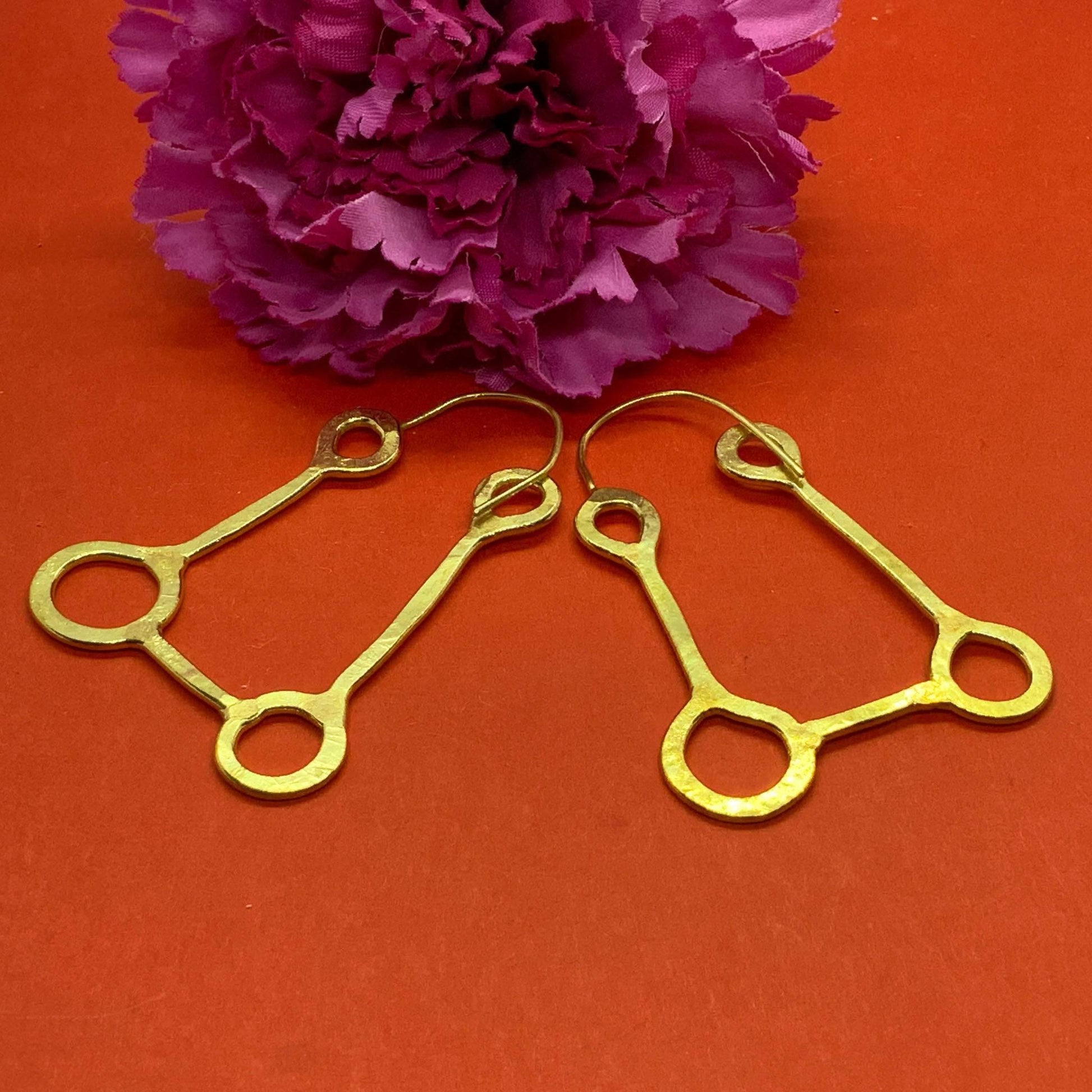 Big, bold statement Mexican earrings.